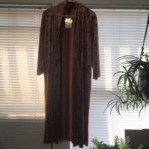 Velvet kimono